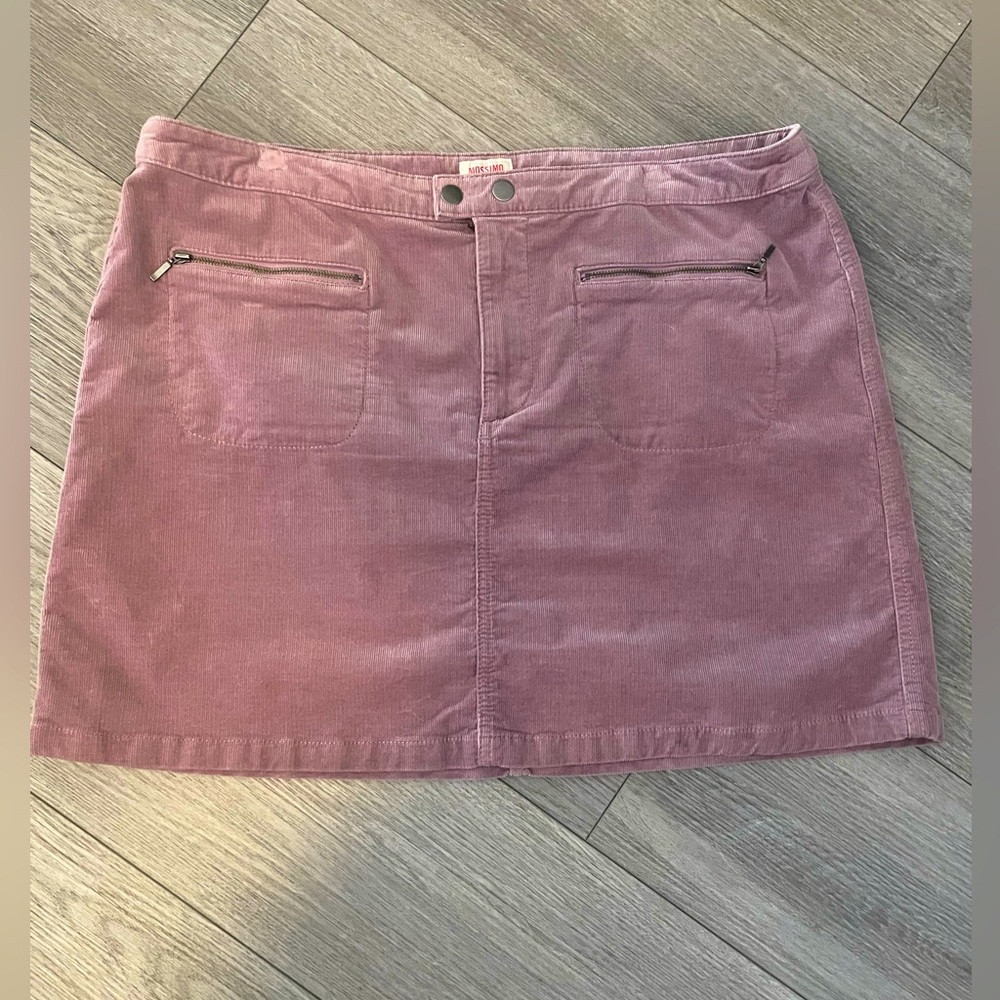 Mossimo Supply Co. Corduroy Skirt (16)